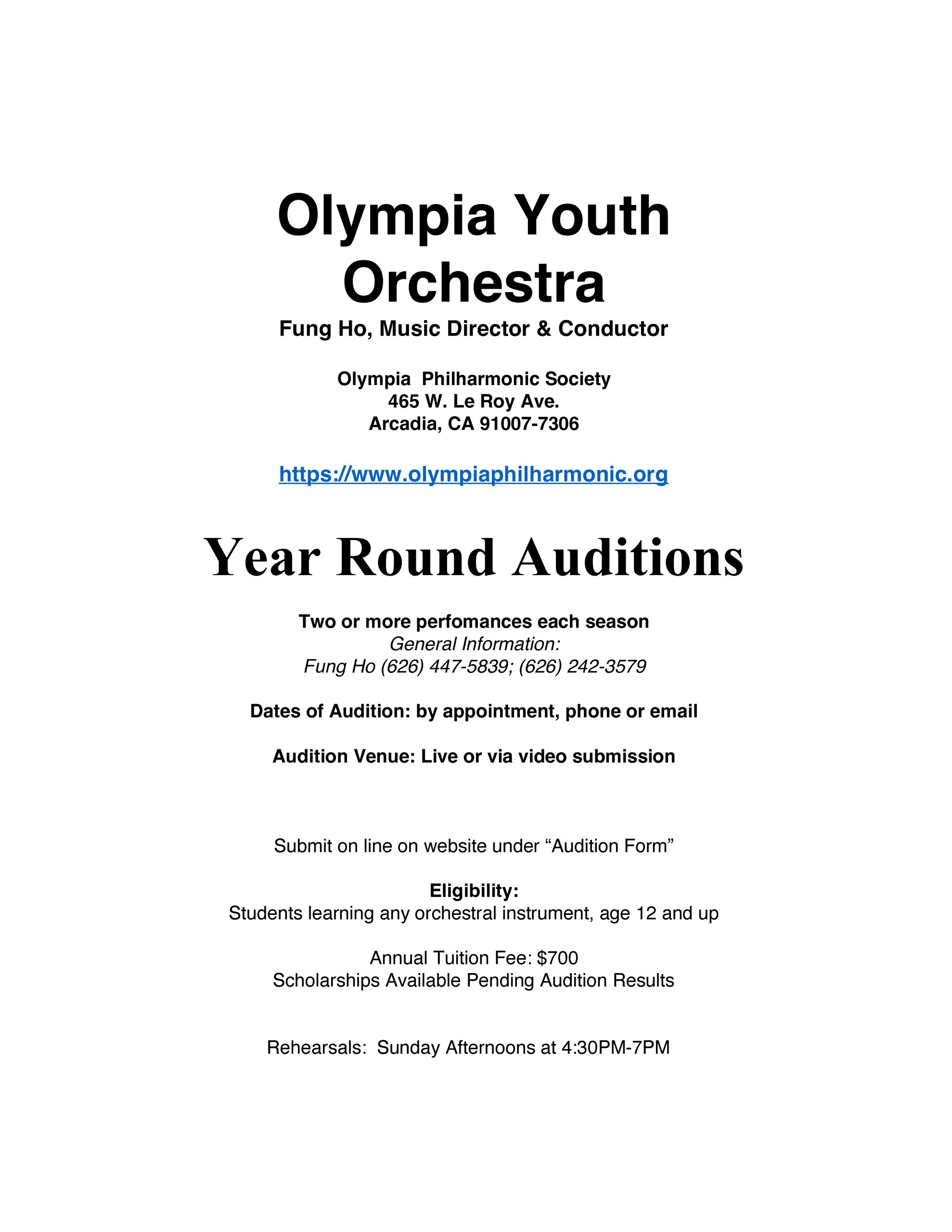 Symf Southwestern Youth Music Festival – SYMF